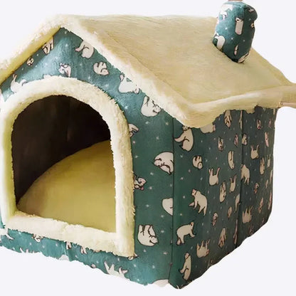 FoldNest | Niche pliable avec coussin amovible pour petit chien