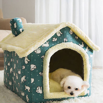 FoldNest | Niche pliable avec coussin amovible pour petit chien