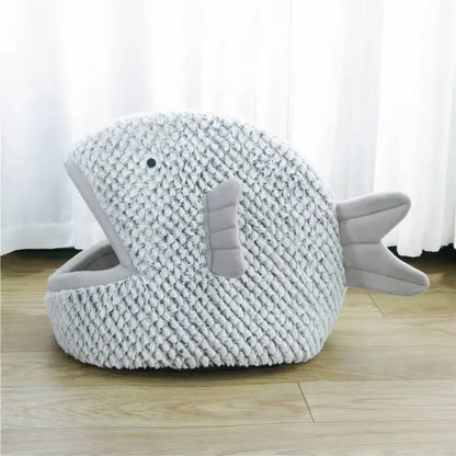 Fishtail Haven | Lit en forme de poisson pour chien