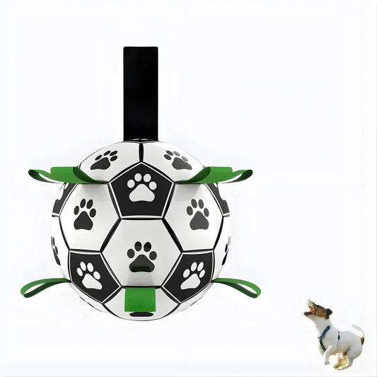 PawJoy | Ballon de Football Coloré pour Chien Actif