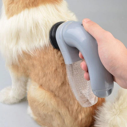 FurVac, aspirateur électrique puissant pour poils d'animaux, conçu pour un nettoyage silencieux et efficace des meubles, tapis et voitures.