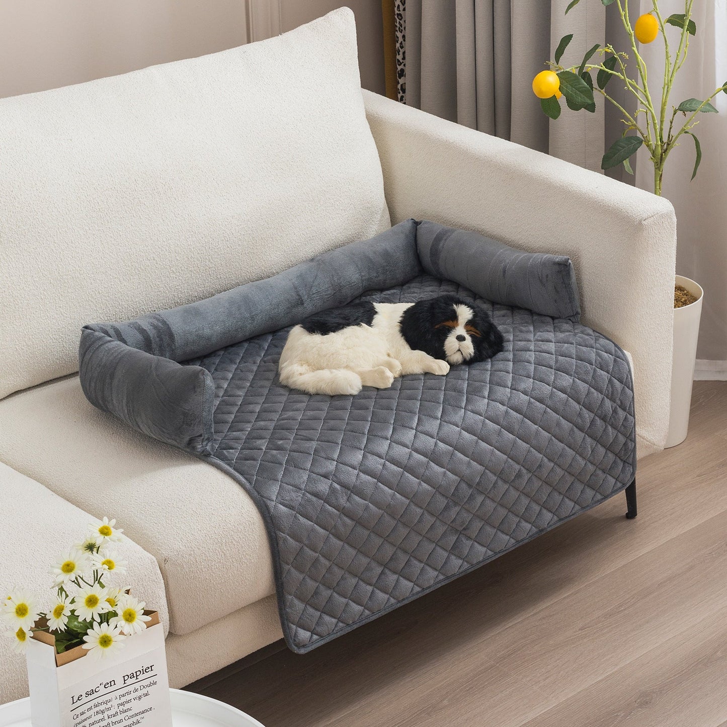 Élisa | Coussin de Luxe pour Chien avec Oreiller