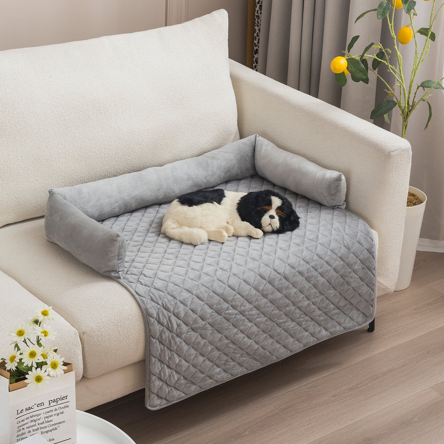 Élisa | Coussin de Luxe pour Chien avec Oreiller